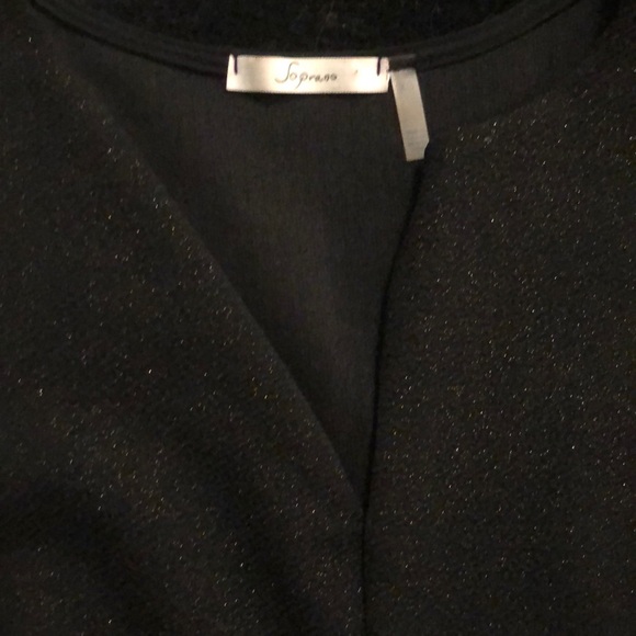 Black and gold speckled top - Picture 3 of 3